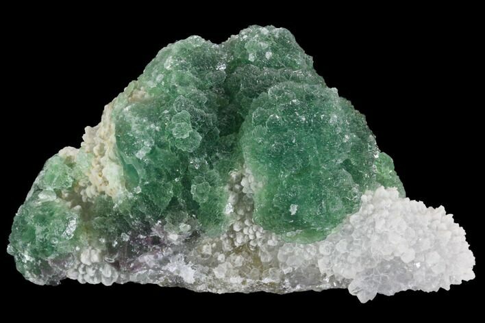 Botryoidal Green Fluorite Crystal Cluster - China #93025